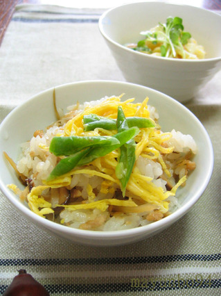 鶏ごぼうご飯