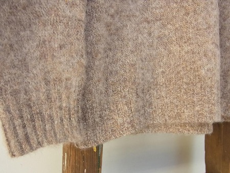 V NECKED SWEATER
