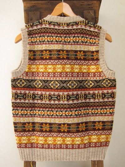 Fair Isle Wool Vest