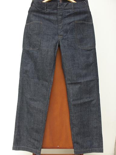 1910 U.S.NAVY WORK TOUSERS - 11oz DENIM : McFly （マクフライ