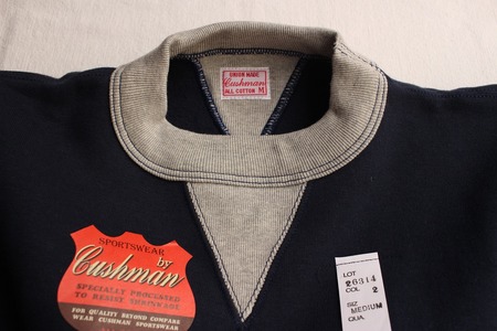 SET-IN SLEEVE 2-TONE SWEAT