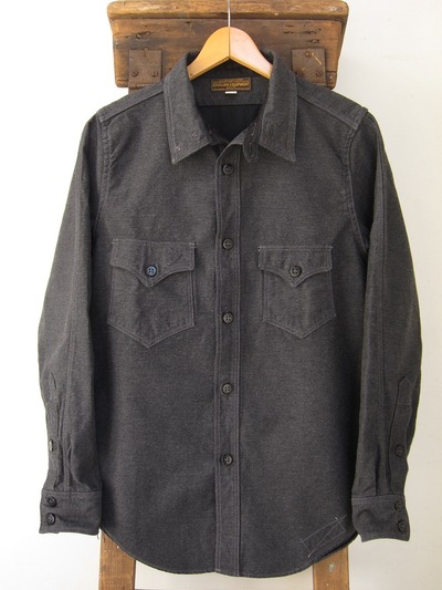 FREEWHEELERS - DECK SHIRT (CHARCOAL BLACK) : McFly （マクフライ