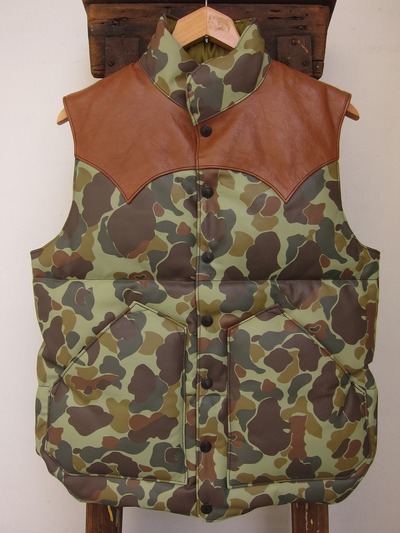 ALL LEATHER DOWN VEST