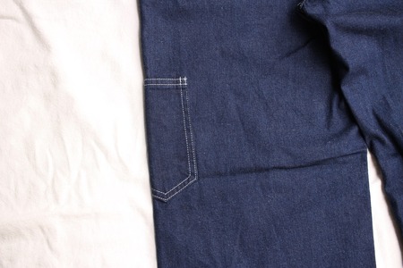 10oz DENIM DOUBLE KNEE PAINTER