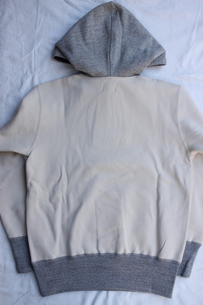 HENLEY NECKED TYPE SWEAT PARKA