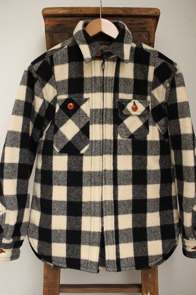 Quilted Lining Zip-Front Shirt