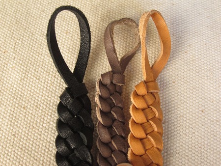 Mid 1960s Cowhide Braided Bracelet