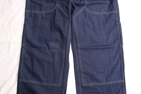 10oz DENIM DOUBLE KNEE PAINTER