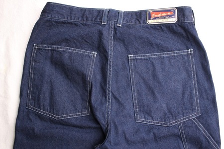 10oz DENIM DOUBLE KNEE PAINTER