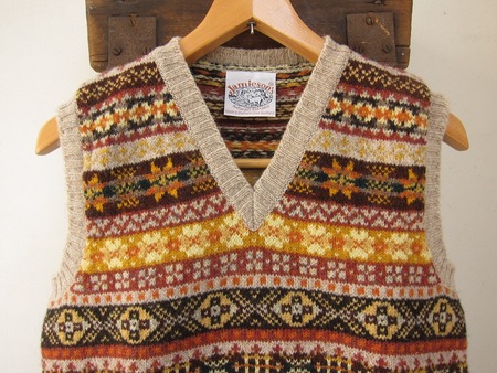 Fair Isle Wool Vest