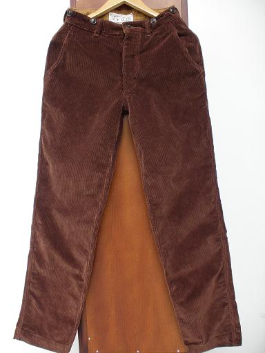 CANAL OVERALLS - RED BROWN : McFly （マクフライ） Vintage 