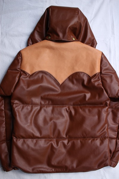 ALL LEATHER PRIMALOFT HOODED JKT