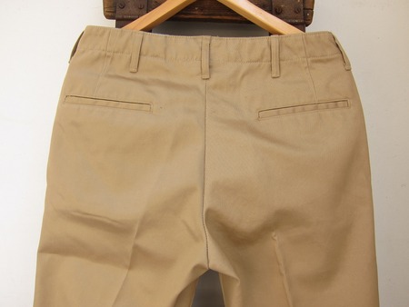 45 KHAKI COTTON TROUSERS