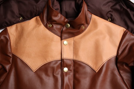 ALL LEATHER PRIMALOFT HOODED JKT