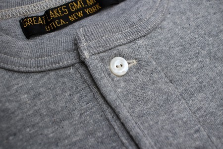 HENLEY NECKED TYPE SHORT SLEEVE SHIRT