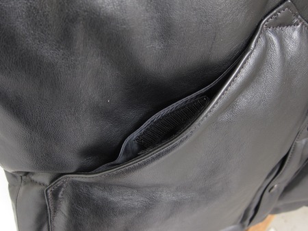 ALL LEATHER DOWN VEST