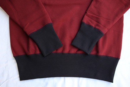 HENLEY NECKED TYPE SWEAT PARKA