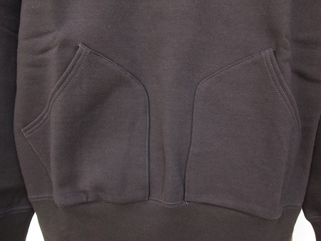 ATTACHED HOOD SWEAT PARKA