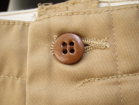 45 KHAKI COTTON TROUSERS
