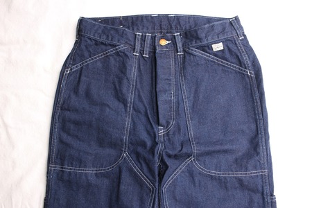 10oz DENIM DOUBLE KNEE PAINTER