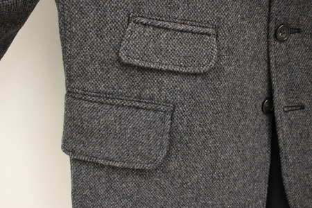 Creole Jacket Wool Pattern Tweed