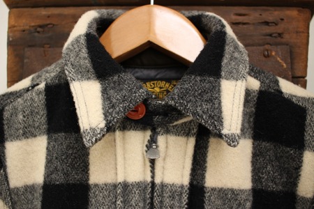 Quilted Lining Zip-Front Shirt