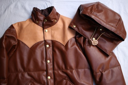 ALL LEATHER PRIMALOFT HOODED JKT