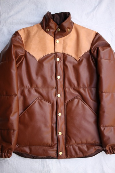 ALL LEATHER PRIMALOFT HOODED JKT
