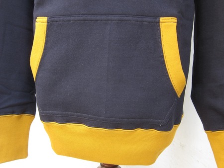 DOUBLE FACE 3-TONE SWEAT PARKA
