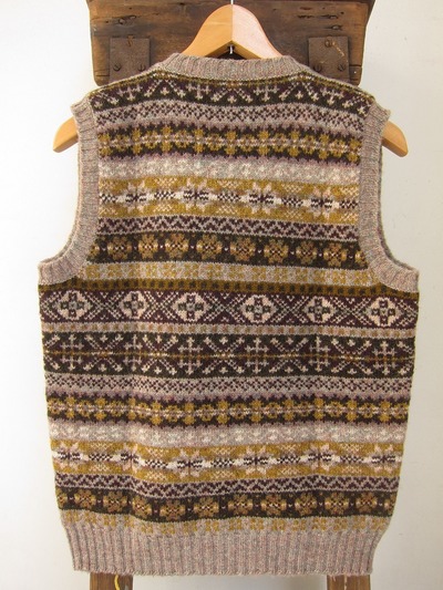 Fair Isle Wool Vest
