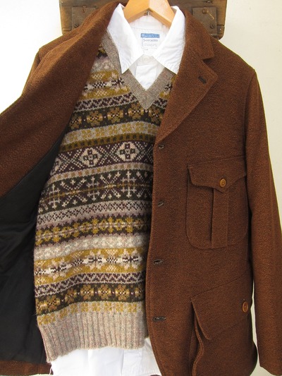 Fair Isle Wool Vest