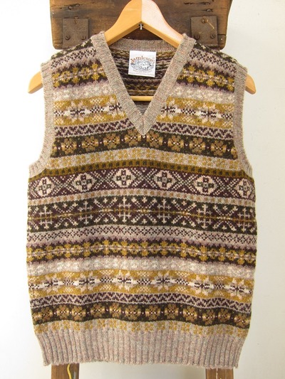 Fair Isle Wool Vest