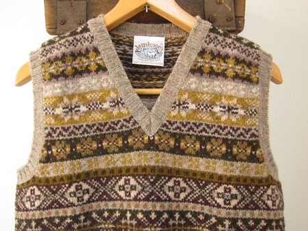 Fair Isle Wool Vest