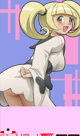 ふりそでのカレンさんブロック崩し