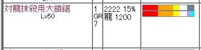 大剣 対龍