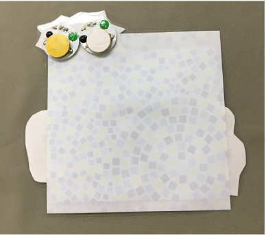光るPOPカード裏