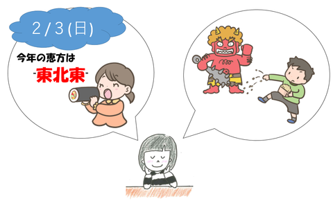 豆まき