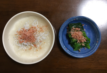 だいこんとほうれん草
