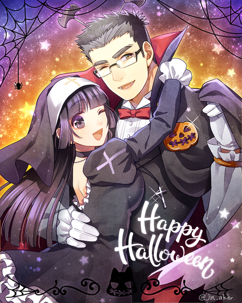 ハロウィン_シロ主2
