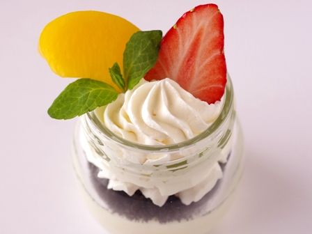 はちみつ豆乳クリームチーズのジャーケーキ03