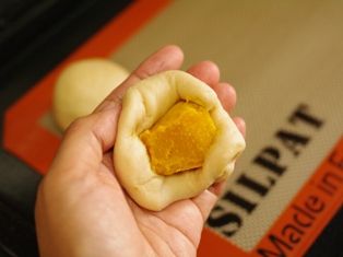 カボチャのおかずパン☆野菜のパン・ハロウィンにも03