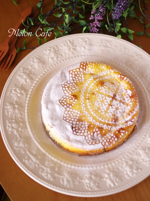 ホットケーキミックスと牛乳で簡単チーズケーキ