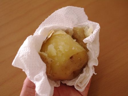 じゃがベーコン焼きわさバターがけ03