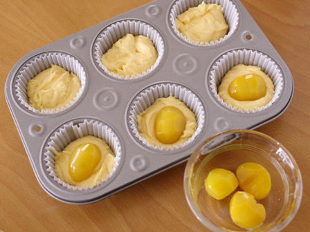 栗の甘露煮まるごと簡単はちみつカップケーキ02