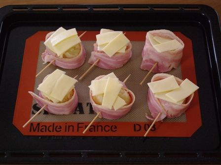 じゃがベーコン焼きわさバターがけ05