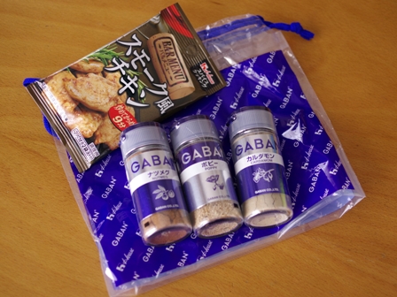 今月のモニタースパイスGABAN201810