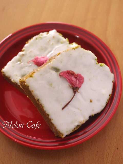 春の抹茶パウンドケーキ桜とひなまつり10