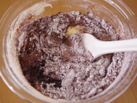 お誕生日ケーキ白とチョコのねこあつめケーキきっどさん01