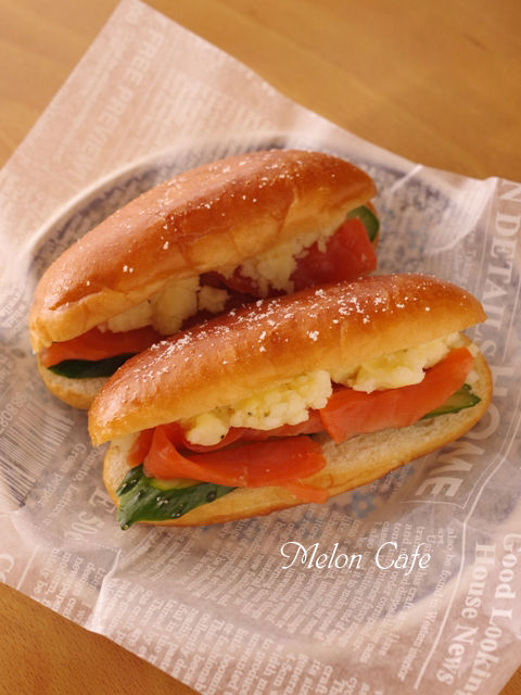 簡単あげパンでつくる お魚ポテトの塩サンドイッチ ちょっとひと手間 おいしいカフェレシピ 御礼 めろんカフェ Powered By ライブドアブログ