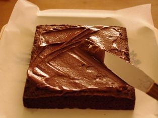 チョコレートガナッシュのクリスマスケーキ11